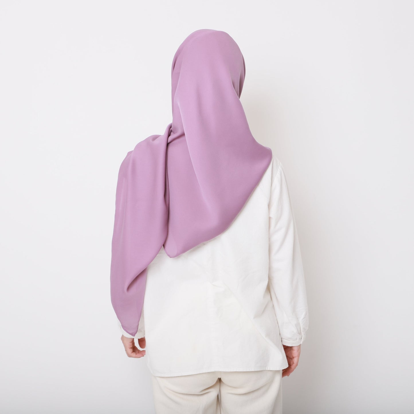 Sakura Crepe Sakuranezu Shawl (Pink Beige)